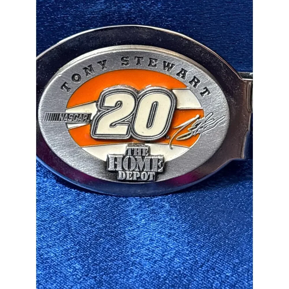 Vintage Nascar Tony Stewart #20 Home Depot Money Clip